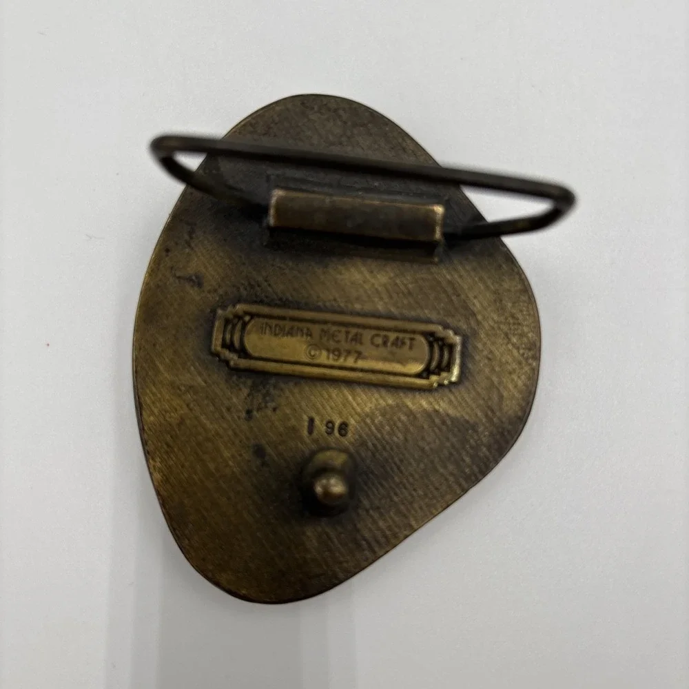 Rocky Mountain‎ High Belt Buckle Indian MetalCraft
